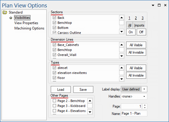 View Options